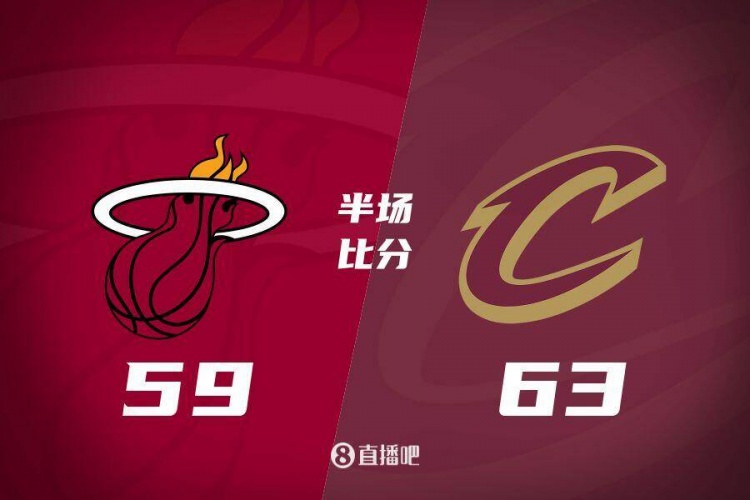 熱火發(fā)力打出13-0！半場落后騎士4分 阿德巴約16+5 米切爾13分